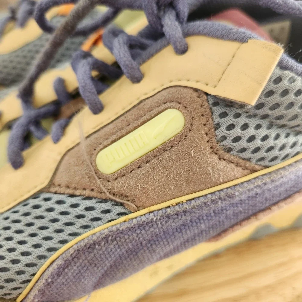PUMA Rider‎ FV Future Vintage Sneakers Purple Blue Pink Men's 9 Retro Vibes